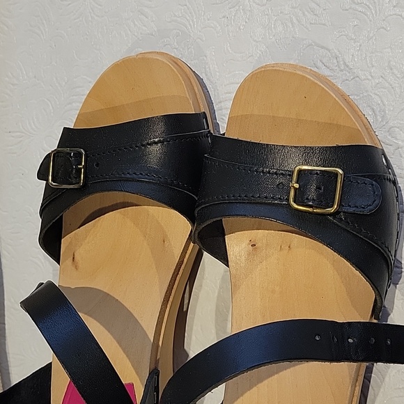 Hasbeens clogs, open toe. Black, size 35, perfect condition. - Picture 3 of 5